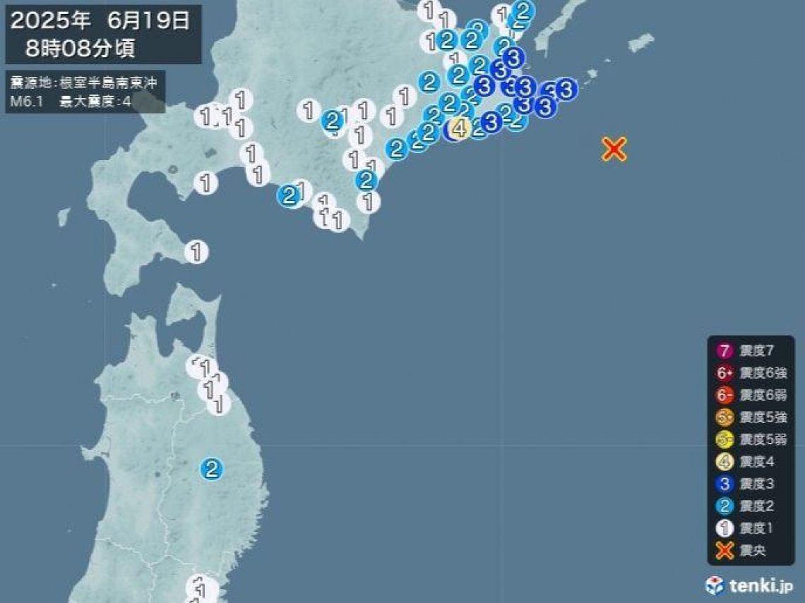 北海道規模6地震又來，千島海溝沉寂400年達臨界點…台日專家示警恐引規模9地震：南海海槽週期更緊迫